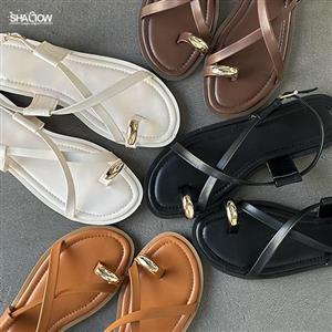 صندل انگشتی ضربدری چرم – کد 225