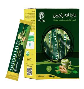 ماچا لته زنجبیل پپتینا 10 ساشه‌ای