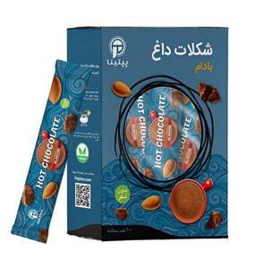 شکلات داغ با پودر شیر بادام پپتینا 10 ساشه‌ای