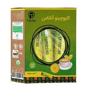 کاپوچینو آناناس پپتینا 10 ساشه‌ای