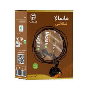 چای ماسالا شکلاتی پپتینا 10 ساشه‌ای