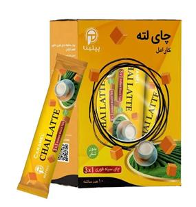 چای لته کارامل پپتینا 10 ساشه‌ای