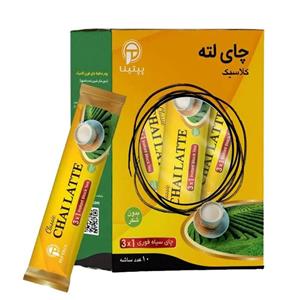 چای لته کلاسیک پپتینا بسته 10 ساشه‌ای