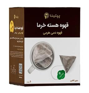 قهوه هسته خرما پپتینا بسته 6 عددی