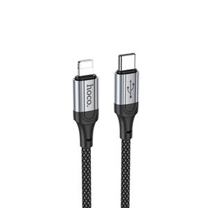 کابل تبدیل USB-C به لایتنینگ هوکو مدل X102 27W طول 1 متر کد 9341
