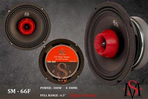فول رنج درب جلو راست خودرو ساند میکر مدل SM-66F سایز 6.5 اینچ بسته 2 عددی