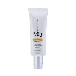 کرم ضد آفتاب نرمال SPF50 بدون رنگ ام کیو حجم 55 میلی لیتر