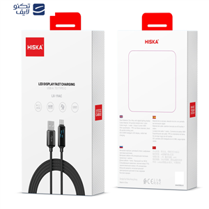 کابل تایپ سی هیسکا مدل LX-19AC طول 1 متر