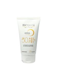 کرم ضد آفتاب SPF50 پوست چرب بایو اسکین پلاس