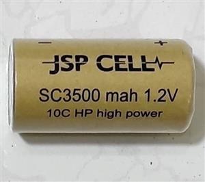 باتری دریل 1.2 ولت jsp cell 3500ma 10c