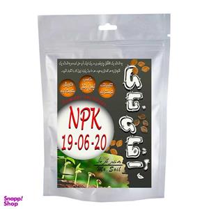 کود پودری آقای خاک مدل NPK-19-6-20 وزن 50 گرم