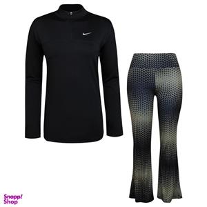 ست گرمکن و شلوار ورزشی زنانه مدل یقه زیپدار کد 5219-704-2 رنگ کرم