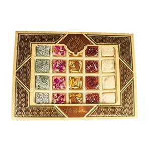 مسقطی ترکیبی کادویی طرح خاتم ترنج لارستان - 430 گرم