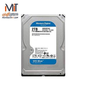 هارد دیسک وسترن مدل WD20EZAZ BLUE ظرفیت 2 ترابایت