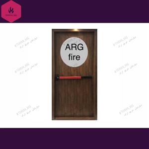 درب ضد حریق طرح چوب مدل kara دارای تأییدیه آتش‌نشانی
