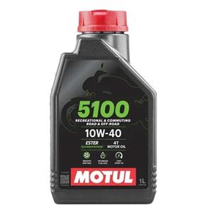روغن موتور سیکلت نیمه سنتتیک موتول مدل SP 10W-40 حجم 1 لیتر