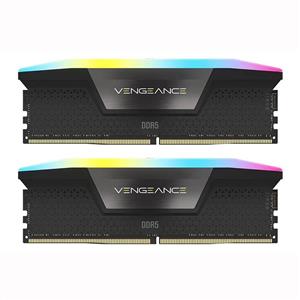 رم دسکتاپ DDR5 دو کاناله 6400 مگاهرتز CL32 کورسیر مدل VENGEANCE RGB ظرفیت 64 گیگابایت