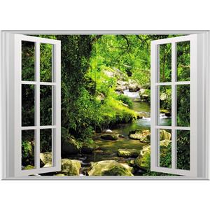 استیکر پنجره مجازی صالسو آرت طرح nice window 4 mjr