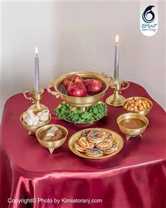 ست هفت سین ساده  برنجی ضخیم هفت سین با ضمانت ۶۰ ماهه صنایع دستی کیمیا ترنج
