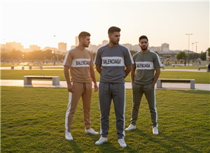ست مردانه بیسکویتی/BALENCIAGA
