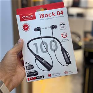 هندزفری گردنی حرفه ای OALE مدل iROCK04