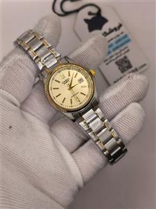 ساعت مچی زنانه کاسیو CASIO موتور ژاپنی  جعبه
