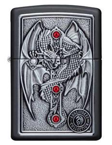 فندک زیپو نگین سواروسکی Zippo 49755 (ANNE STOKES GOTHIC GUAR)