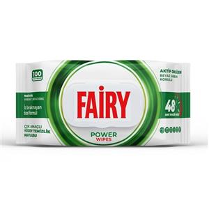 دستمال سطوح چند منظوره فیری FAIRY با رایحه صابون سفید بسته ۱۰۰عددی