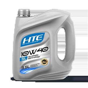 روغن موتور خودرو اچ تی سی نیمه سنتتیک SL 10W40 حجم 3.5 لیتر