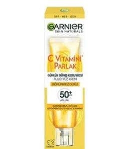 کرم ضد آفتاب بی رنگ ویتامین C گارنیر 40 میل GARNIER