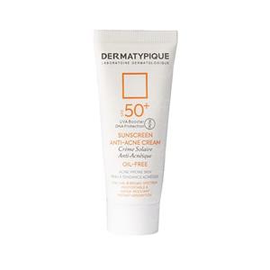 ضد آفتاب بی رنگ آنتی آکنه پوست چرب و جوش دار  SPF50 درماتیپیک