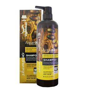 شامپو تقویت‌کننده و ضد ریزش مو لایتنس مدل Argan Oil حجم 900 میلی‌ لیتر