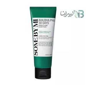 فوم شستشوی صورت سام بای می مدل Miracle Acne مناسب انواع پوست حجم 100 میلی لیتر