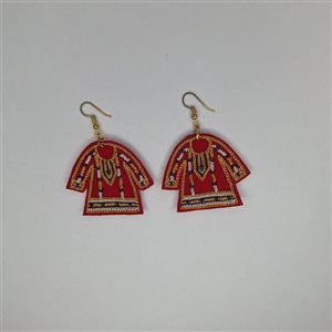 گوشواره طرح پیراهن