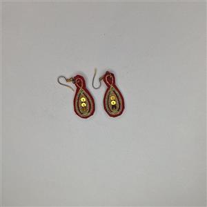 گوشواره گلابتونی  کوچک