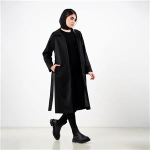 بارانی بلند ضد آب 113016 رنگ مشکی