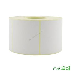 لیبل (برچسب) کاغذی تک ردیفه Paper Label 50×55 Pvc Label 50x55