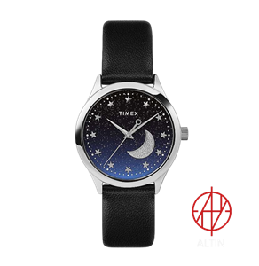 ساعت مچی زنانه تایمکس Timex مدل TW2V49200 | طراحی هنری آسمانی با جلوه‌ای خاص و متفاوت