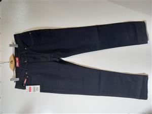 شلوار جین مردانه راسته کلاسیک  لیوایز ( LEVIS REGULAR ) مشکی کد RLV058