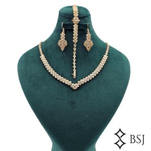 سرویس نقره GT168 تراش بدون نگین | شیک زنانه و مناسب عروس