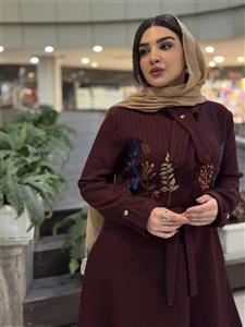 مانتو پیراهنی مدل نازین
