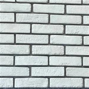 آجر رستیک هلندی سفید با جذب آب صفر و رنگ ثابت – مناسب برای نما و دکوراسیون داخلی  – 1 کارتن