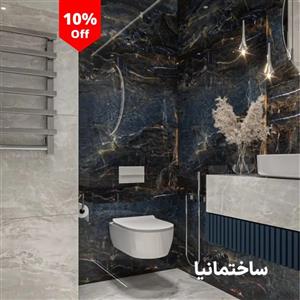 سرامیک ایروبیک آبی پولیش 60×120 – کارخانه نوین | پرسلان سوپر پولیش براق مناسب کف فضاهای لاکچری