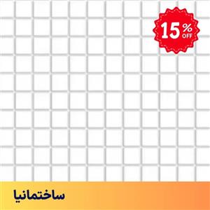 سرامیک استخری سفید ۲.۵×۲.۵ البرز مدل CMWHITE3 – پرسلان ضدآب و ضد اسید
