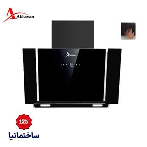 هود مورب اخوان مدل H75-B با عرض 90 سانتی‌متر و حسگر حرکتی دستسنسور دود