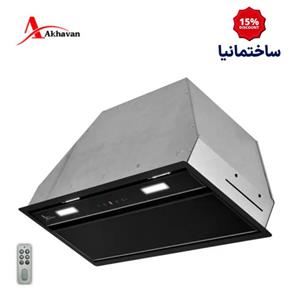 هود مخفی اخوان مدل H64-TG(H207) | هود داخل کابینتی لمسی با موتور توربو و عرض ۷۰ سانتی‌متر