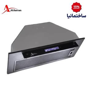 هود مخفی اخوان مدل H210 | رنگ مشکی، سنسور دار، نمایشگر دیجیتال