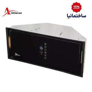 هود مخفی اخوان مدل H221 | شیشه مشکی، سنسور دود و حرکت دست، جک‌دار