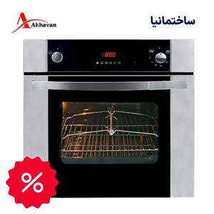 فر توکار اخوان مدل F15 | رده مصرف انرژی A با صفحه نمایش دیجیتال و فندک اتوماتیک