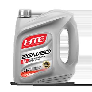 روغن موتور خودرو اچ تی سی مینرال SL 20W50 حجم 3.5 لیتر
